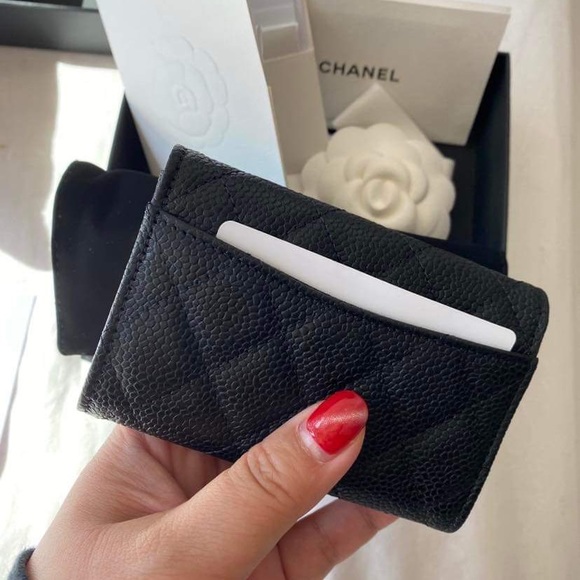 Chanel card holder caviar - Picture 2 of 5